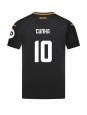 Wolves Matheus Cunha #10 Replika Borta Kläder 2024-25 Kortärmad